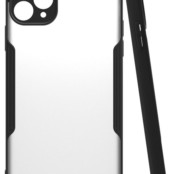 Newface iPhone 11 Pro Kılıf Platin Silikon - Siyah