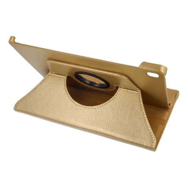 Newface Samsung Galaxy P610 Tab S6 Lite 10.4 Kılıf 360 Tablet Deri  Kılıf - Gold