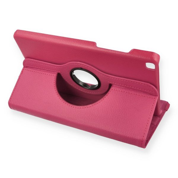 Newface Samsung Galaxy T290 Tab A 8 Kılıf 360 Tablet Deri Kılıf - Pembe