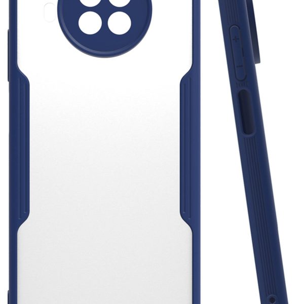 Newface Xiaomi Redmi Note 9 Pro 5G Kılıf Platin Silikon - Lacivert