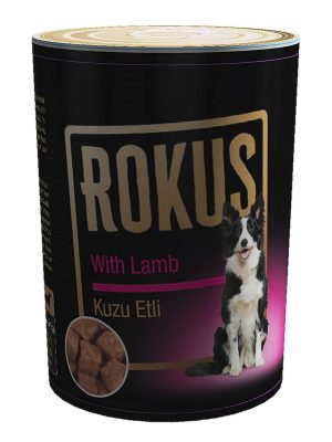 ROKUS KUZU ETLI KÖPEK KONSERVESI 410 GR