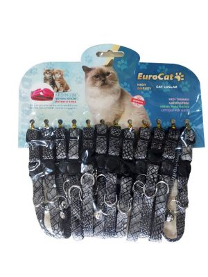 EuroCat Kedi Boy. Tas. Deri Des.10mm28cm 12Li Gri