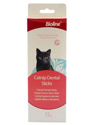 Bioline Tartar Önleyici Catnipli Dental Kedi Çubukları