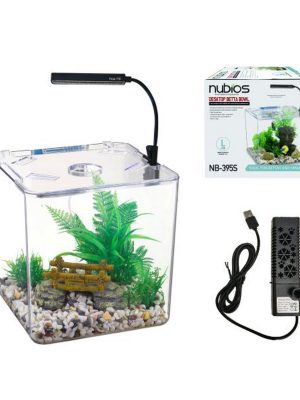 Nubios Masasüstü Akvaryum Seti 13,5 L Küp