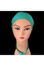 Bone Bağlamalı , Likralı Kumaş -Açık Mavi-1