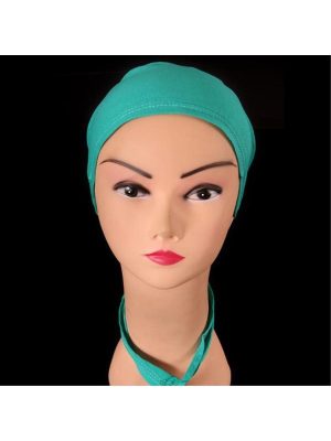 Bone Bağlamalı , Likralı Kumaş -Açık Mavi-1