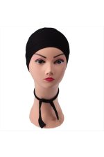 Bone Bağlamalı , Likralı Kumaş -Açık Mavi-1 - Görsel 3