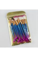 Ocean 10lu Balık Makyaj Fırça Seti-Pembe - Görsel 4