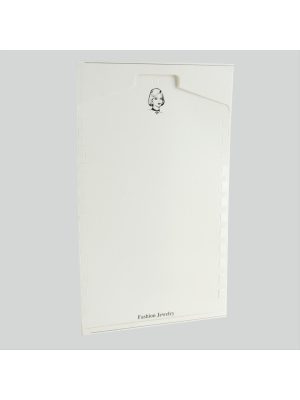 12 Bölmeli Halhal ve Tasma Kartı 10 Adet-Beyaz