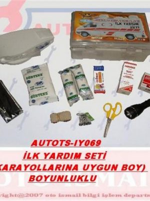 İLK YARDIM SETİ KARAYOLLARINA UYGUN BOY BOYUNLUKLU HIRDAVAT