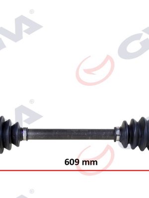 KOMPLE AKS SOL PEUGEOT 306 1.6 93-00 609mm