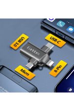 Earldom OT80 3in1 Otg Dönüştürücü - Siyah - Görsel 3
