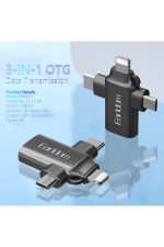 Earldom OT80 3in1 Otg Dönüştürücü - Siyah - Görsel 7