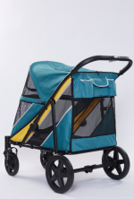 Tommy Evcil Hayvan Arabası Turkuaz 112*65*100cm Max 40kg - Görsel 3