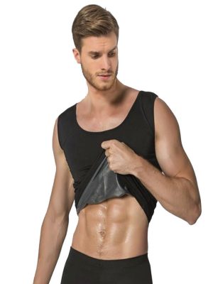 Siyah Erkek Termal Sauna Atlet - 744 - Beden XL