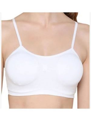 Beyaz Kadın Pedli Toparlayıcı Sütyen Korse - 706 - Beden XL
