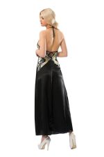 Siyah Dantelli Saten Gecelik - 086 - Beden S/M - Görsel 2