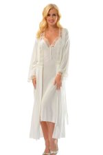 Ekru Penye Çeyizlik 6' lı Set - 1510 - Beden XL - Görsel 2