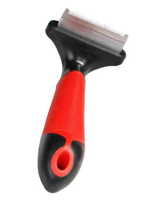 Karlıe Furminatör U:15cm G:6cm Kırmızı-siyah