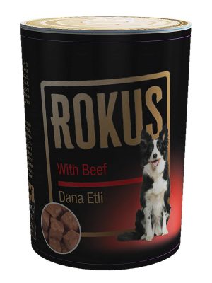 Rokus Dana Etli Köpek Konservesi 410g Rok240410lradl1