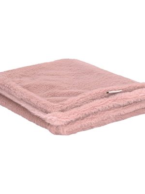 Pet Comfort Lodix Mira Toz Pembe Kedi ve Köpek Battaniyesi S 50x70cm