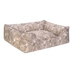 Pet Comfort Alpha Merta Açık Kahverengi-Beyaz Köpek Yatağı L 85x105cm - Görsel 2