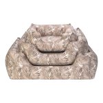 Pet Comfort Alpha Merta Açık Kahverengi-Beyaz Köpek Yatağı M 65x80cm - Görsel 4