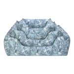 Pet Comfort Alpha Merta Mavi-Beyaz Köpek Yatağı M 65x80cm - Görsel 4