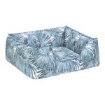 Pet Comfort Alpha Merta Mavi-Beyaz Kedi ve Köpek Yatağı S 50x60cm - Görsel 2