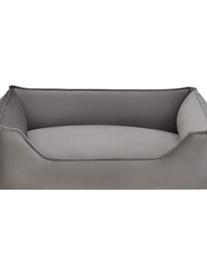 Pet Comfort Delta Leo Gri Kedi ve Köpek Yatağı S 60x75cm