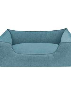 Pet Comfort Alpha Mirandus Turkuaz Köpek Yatağı L 85x105cm