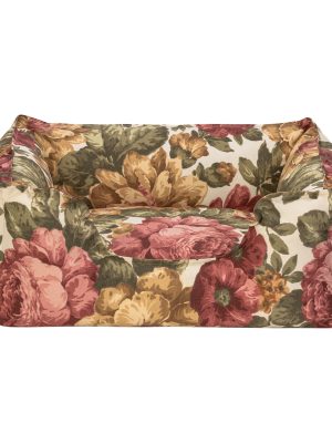 Pet Comfort Alpha Merta Gül Desenli Kedi ve Köpek Yatağı S 50x60cm
