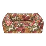 Pet Comfort Alpha Merta Gül Desenli Köpek Yatağı M 65x80cm