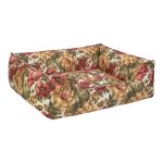 Pet Comfort Alpha Merta Gül Desenli Köpek Yatağı L 85x105cm - Görsel 2