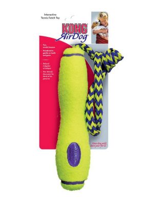 Kong Air Dog Fetch Stik İpli Köpek Oyuncağı M