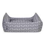 Pet Comfort Uniform Bone Gri-Beyaz Köpek Yatağı M 60x70cm - Görsel 3