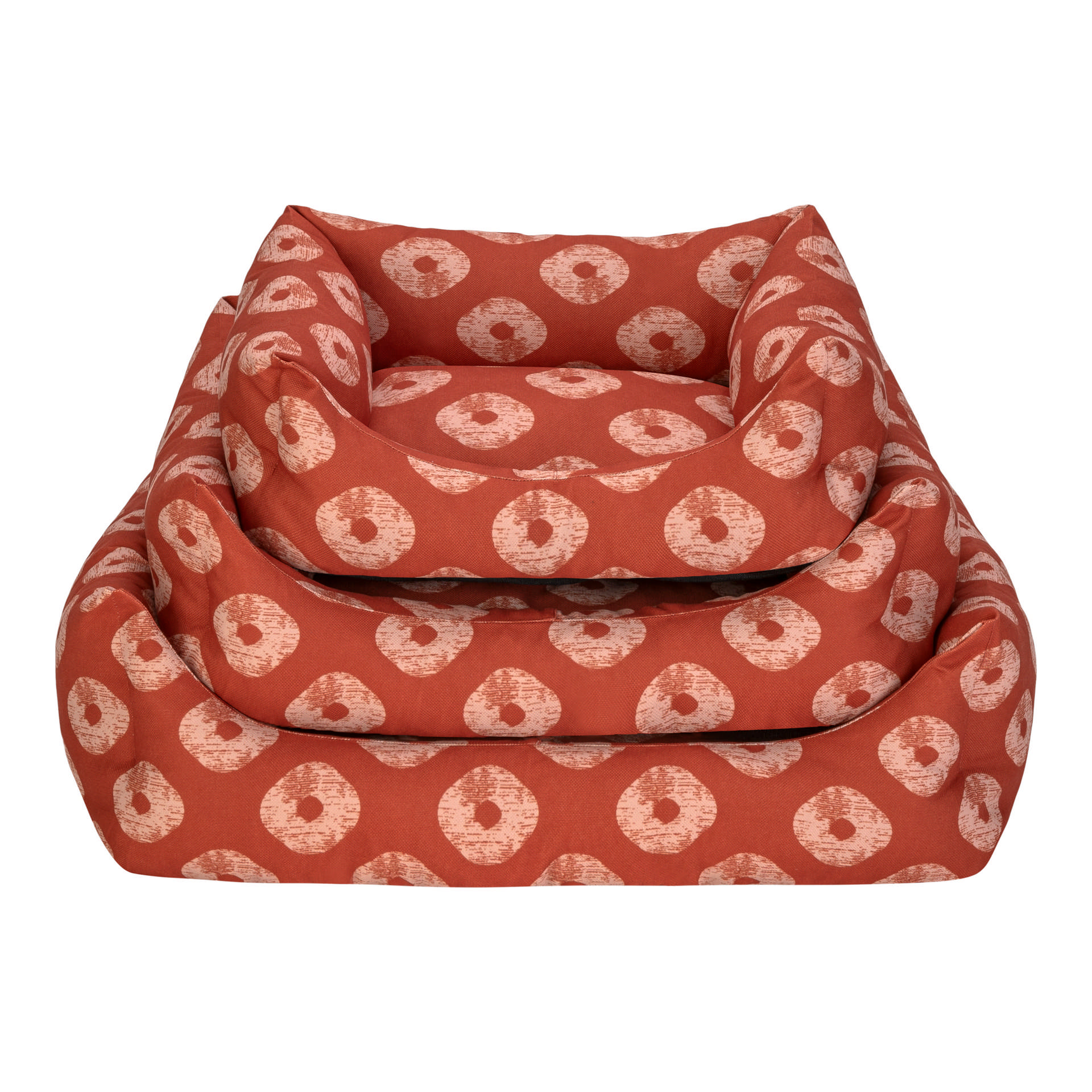 Pet Comfort Uniform Kiss Tarçın-Bej Köpek Yatağı M 60x70cm - Görsel 4