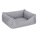 Pet Comfort Uniform Gri Puantiyeli Kedi ve Köpek Yatağı XS 40x50cm - Görsel 2