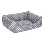Pet Comfort Uniform Gri Puantiyeli Kedi ve Köpek Yatağı S 50x60cm - Görsel 2