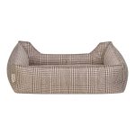 Pet Comfort Delta Varius Bej Kareli Kedi ve Köpek Yatağı S 60x75cm - Görsel 3