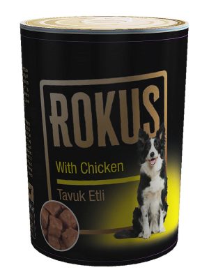 ROKUS TAVUKLU KÖPEK KONSERVESI 410 GR