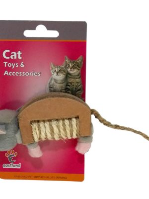 Eastland Pelu Hışırtılı Kedı Oyuncağı Fare 10x6 Cm