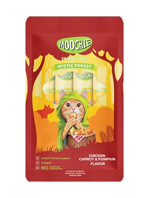 Moochie Sıvı Kedi Ödülü Tavuk-Havuç-Balkabağı 5x15 Gr