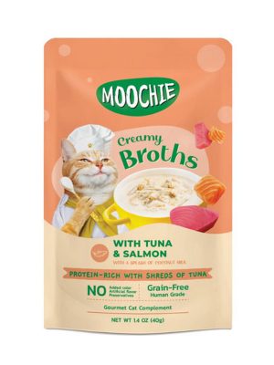 Moochie Çorba Kedi Ödülü Ton-Somon 40 Gr
