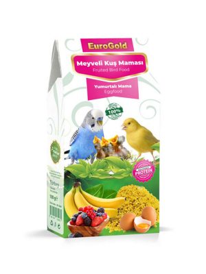EuroGold Yumurtalı Meyveli Kuş Maması 100 gr.