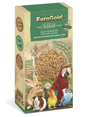 EuroGold Kuş ve Kemirgen Kafes Altlığı 1 Kg