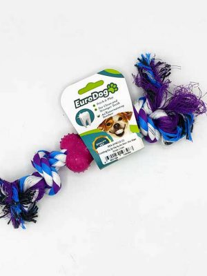 EuroDog Diş İpi Diş Kş.Kır.Kem.Mor Mavi Beyaz 15cm