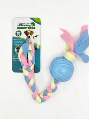 EuroDog Puppy Toys Mavi Top Diş Kaşıma Oyuncağı