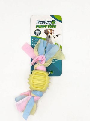 EuroDog Puppy Toys Sarı Ufak Top Diş Kaşıma Oy.