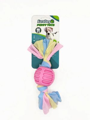 EuroDog Puppy Toys Pembe Ufak Top Diş Kaşıma Oy.